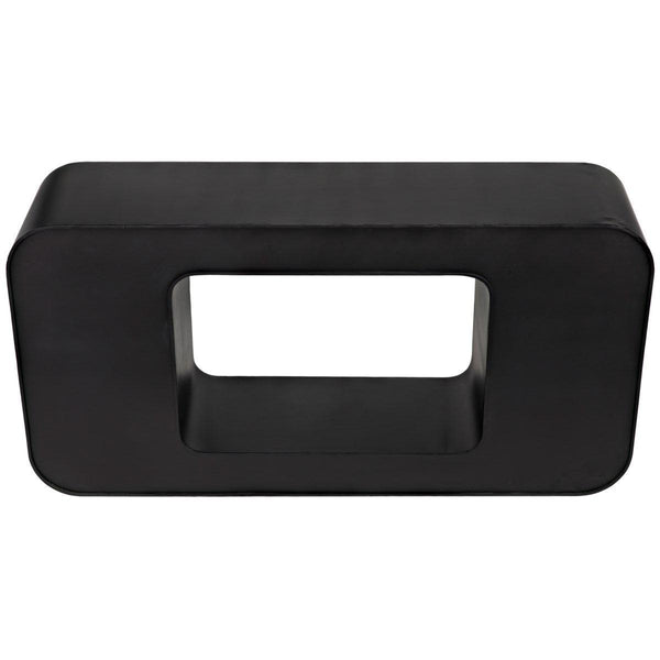 Noir Furniture Shylock Console, Black Metal-Noir Furniture-Blue Hand Home