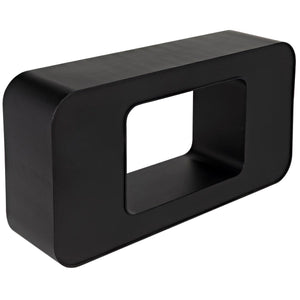 Noir Furniture Shylock Console, Black Metal-Noir Furniture-Blue Hand Home