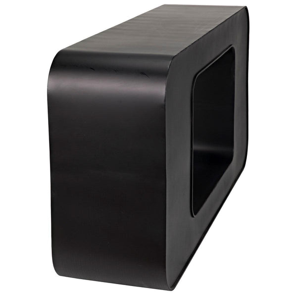 Noir Furniture Shylock Console, Black Metal-Noir Furniture-Blue Hand Home