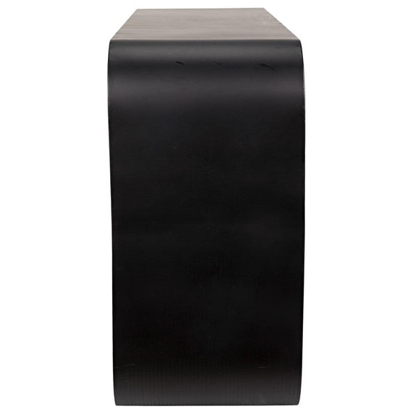 Noir Furniture Shylock Console, Black Metal-Noir Furniture-Blue Hand Home