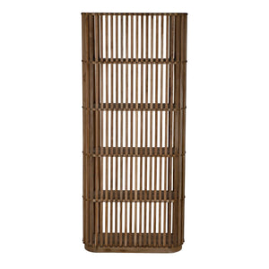 Small Opal Bookcase, Teak-Noir Furniture-Blue Hand Home