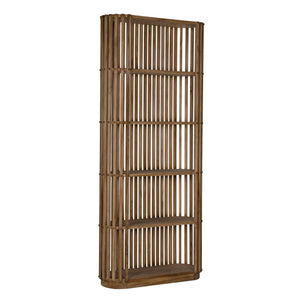 Small Opal Bookcase, Teak-Noir Furniture-Blue Hand Home