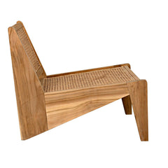 Noir Udine Chair With Caning, Teak-Noir Furniture-Blue Hand Home