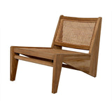 Noir Udine Chair With Caning, Teak-Noir Furniture-Blue Hand Home