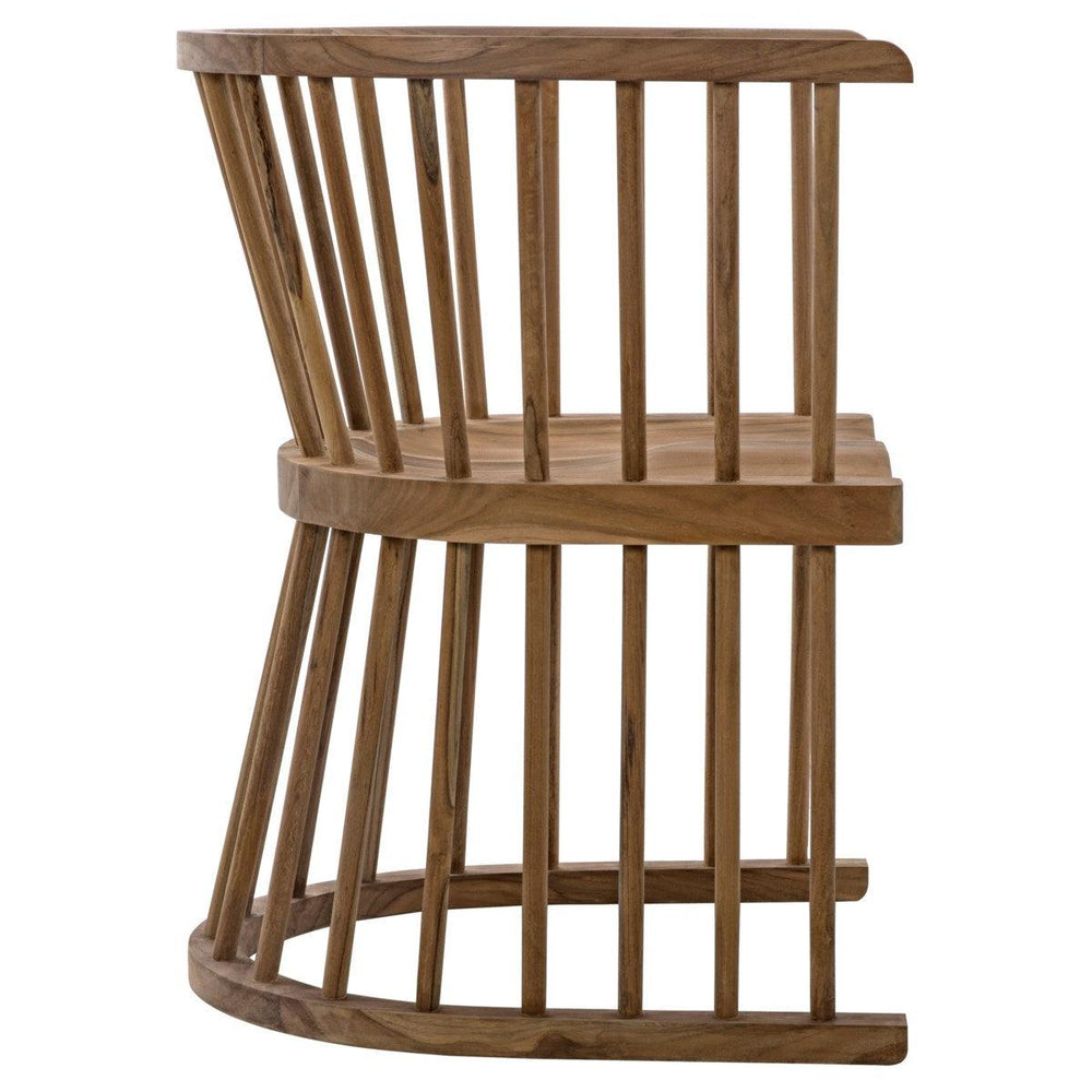 Noir Bolah Chair, Teak-Noir Furniture-Blue Hand Home