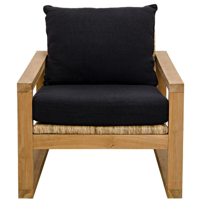 Noir Furniture Martin Chair, Teak-Noir Furniture-Blue Hand Home