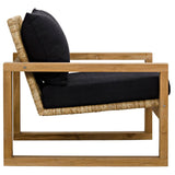 Noir Furniture Martin Chair, Teak-Noir Furniture-Blue Hand Home
