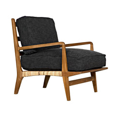 Allister Chair, Gray US Made cushions
