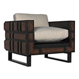 Bonfantini Chair w/US Made Cushions-Noir Furniture-Blue Hand Home