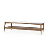 Villa & House - Surfboard Coffee Table, Driftwood-Bungalow 5-Blue Hand Home