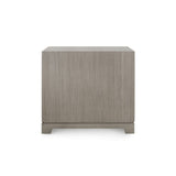Villa & House - Stanford 3-drawer Side Table, Taupe Gray-Bungalow 5-Blue Hand Home