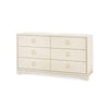 Villa & House - Stanford Extra Large 6-Drawer - Blanched Oak-Bungalow 5-Blue Hand Home