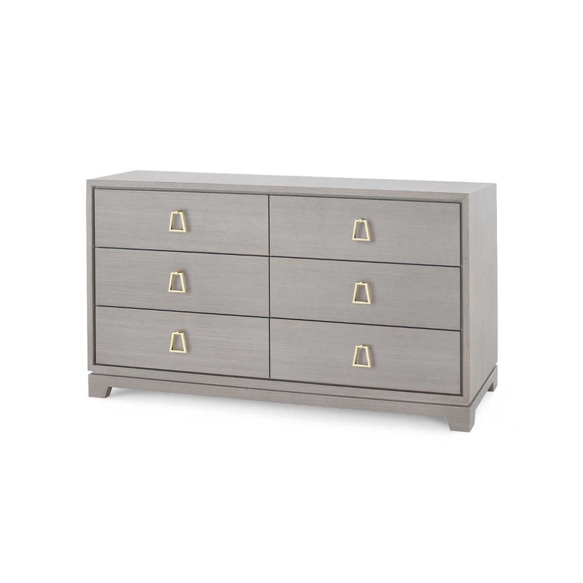 Villa & House - Stanford Extra Large 6-Drawer - Light Gray-Bungalow 5-Blue Hand Home