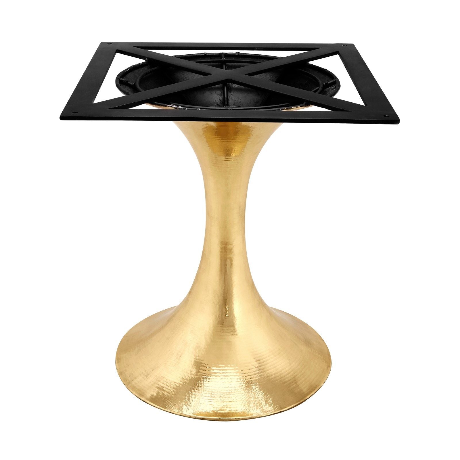 Villa & House - Stockholm Dining Table Base, Brass-Bungalow 5-Blue Hand Home