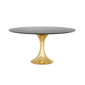 Villa & House - Stockholm Dining Table Base, Brass-Bungalow 5-Blue Hand Home