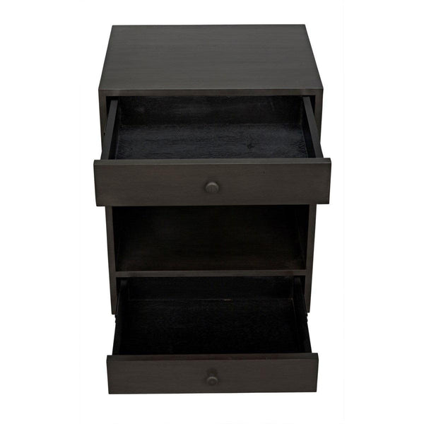 Noir Furniture Small Sumiko Side Table, Pale-Noir Furniture-Blue Hand Home