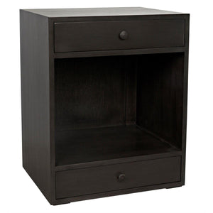 Noir Furniture Small Sumiko Side Table, Pale-Noir Furniture-Blue Hand Home
