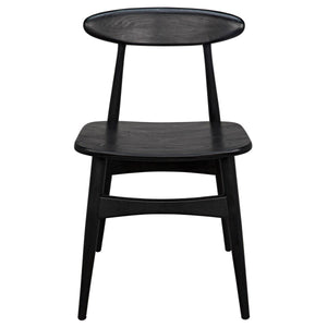 Noir Furniture Surf Chair, Charcoal Black-Noir Furniture-Blue Hand Home
