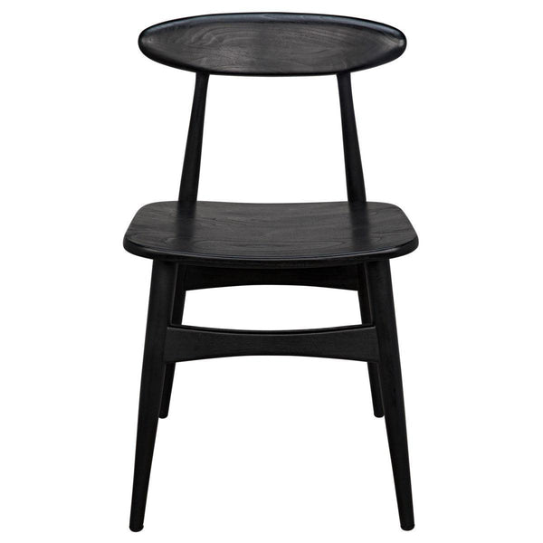 Noir Furniture Surf Chair, Charcoal Black-Noir Furniture-Blue Hand Home