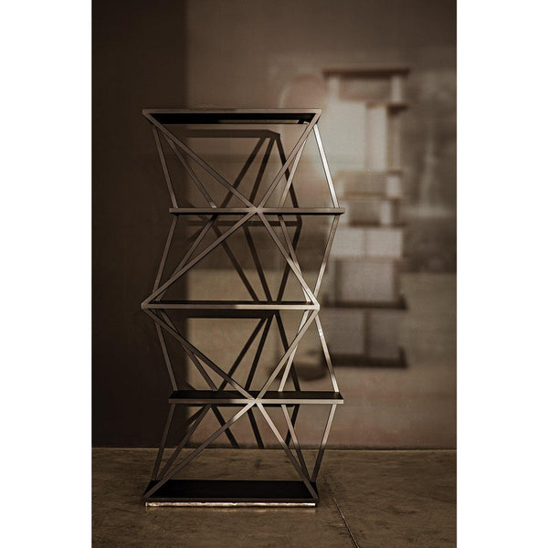 Sutro Shelf, Black Steel-Noir Furniture-Blue Hand Home
