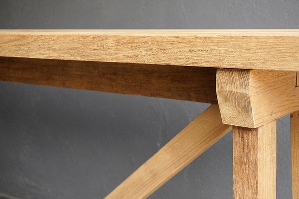 Teak French Farm Console-Organic Restoration-Blue Hand Home