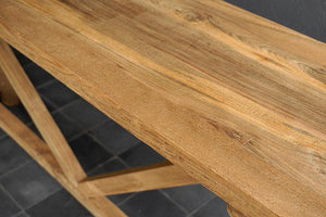 Teak French Farm Console-Organic Restoration-Blue Hand Home