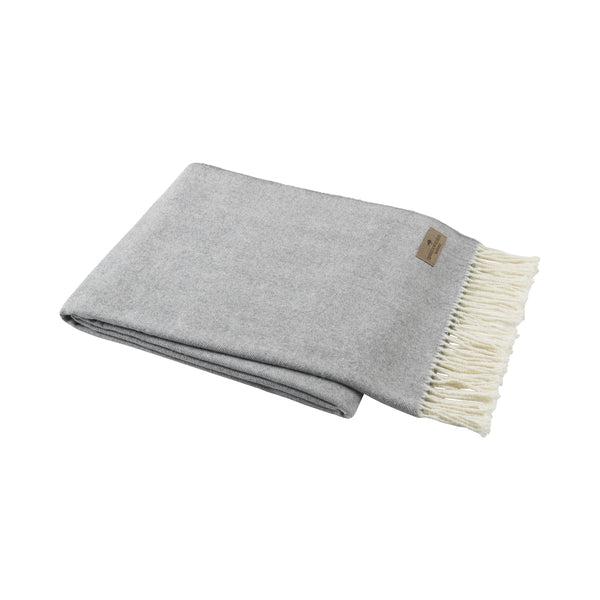 Italian Herringbone Throw-Lands Downunder-Blue Hand Home