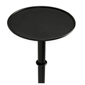 Noir Furniture Tini Side Table, Black Metal-Noir Furniture-Blue Hand Home
