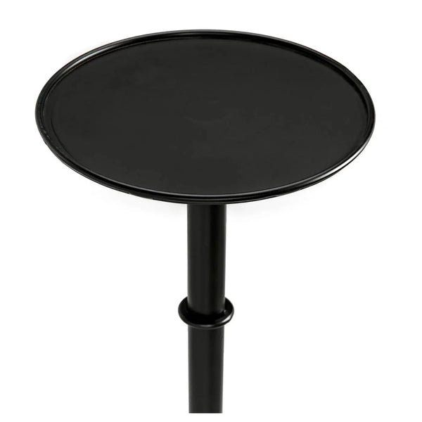 Noir Furniture Tini Side Table, Black Metal-Noir Furniture-Blue Hand Home