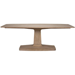 Noir Furniture Travis Table, Washed Walnut-Noir Furniture-Blue Hand Home