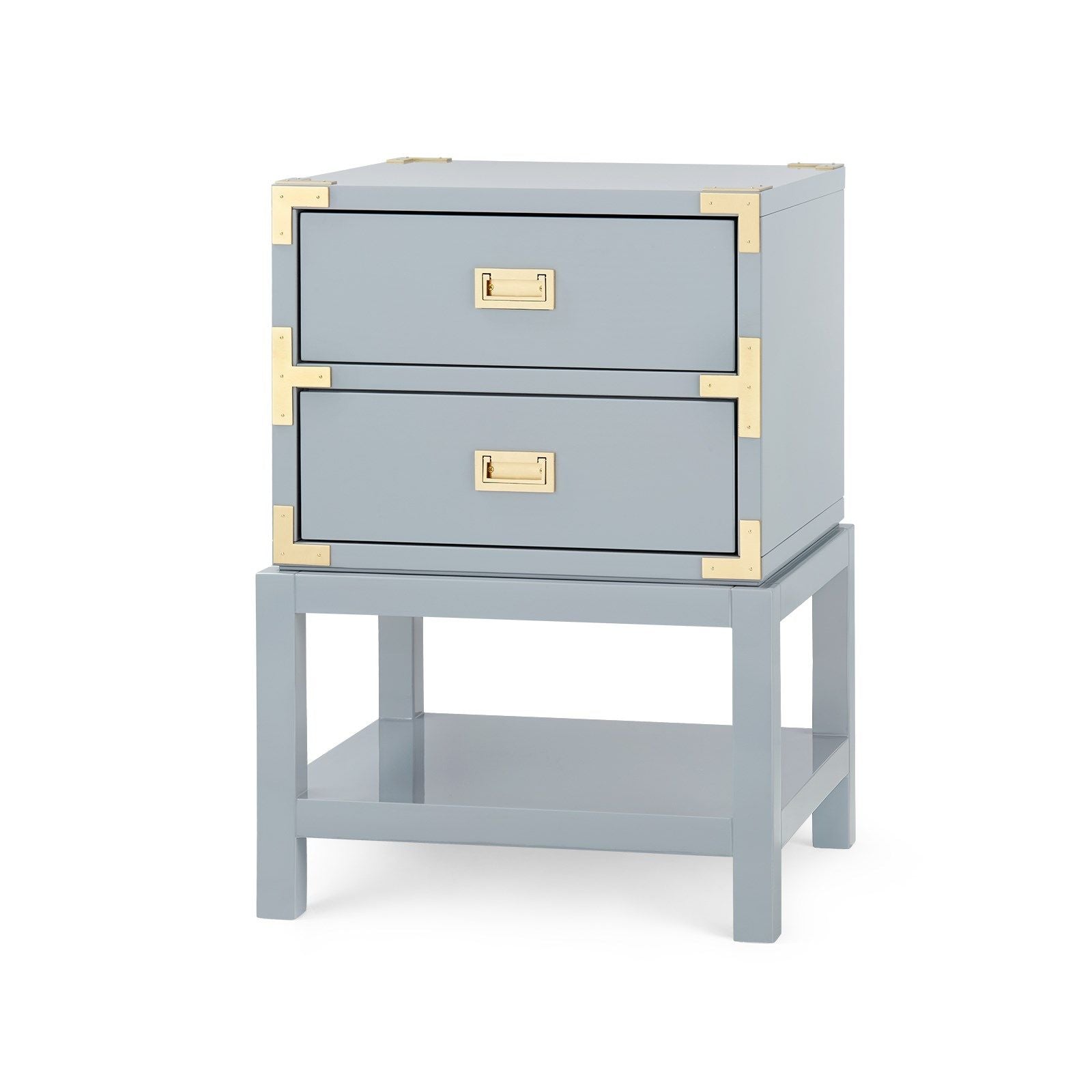 Villa & House - Tansu 2-drawer Side Table-Bungalow 5-Blue Hand Home
