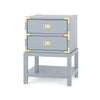 Villa & House - Tansu 2-drawer Side Table-Bungalow 5-Blue Hand Home
