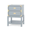 Villa & House - Tansu 2-drawer Side Table-Bungalow 5-Blue Hand Home