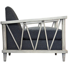 Bridge Chair, Oak Frame-CFC Furniture-Blue Hand Home