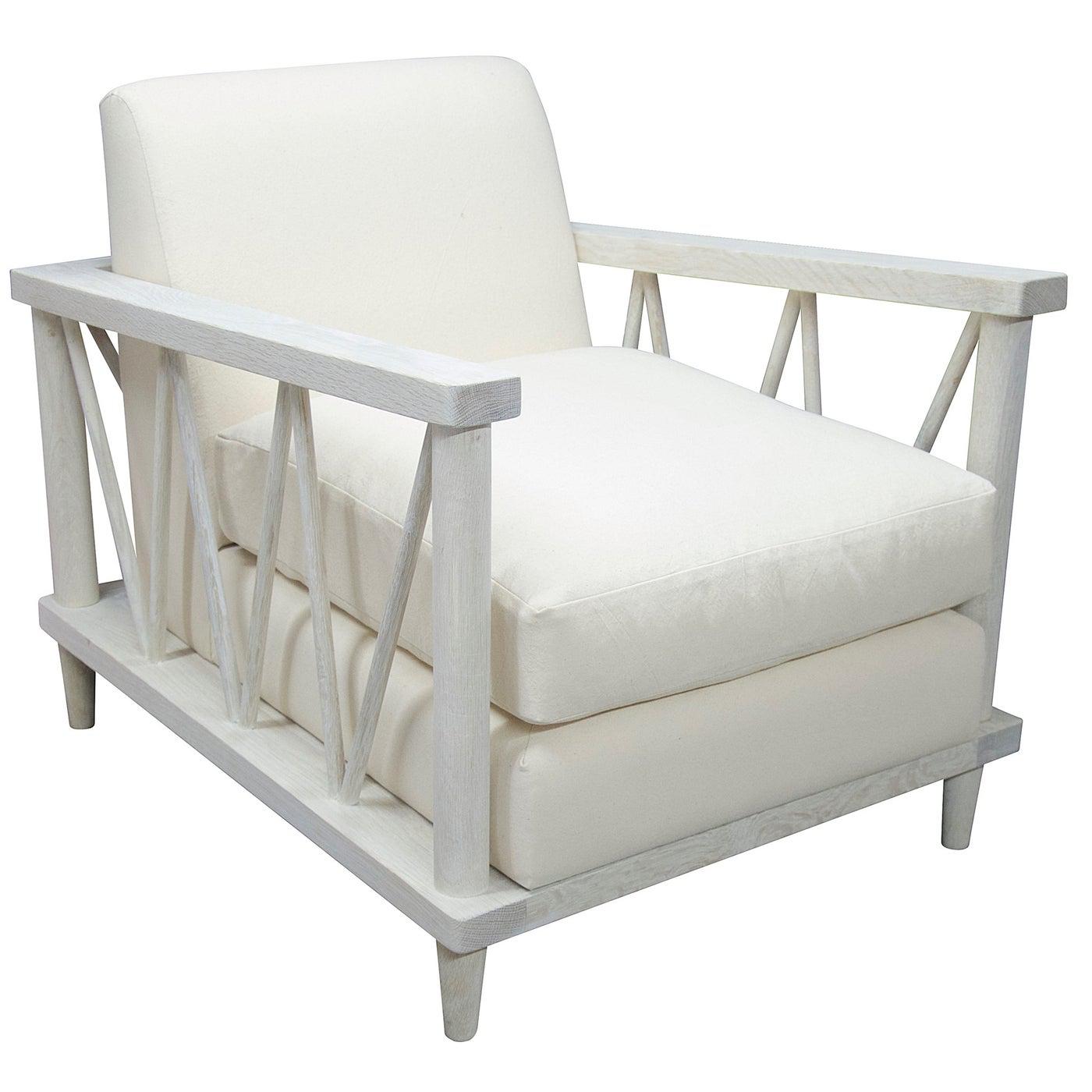 Bridge Chair, Oak Frame-CFC Furniture-Blue Hand Home
