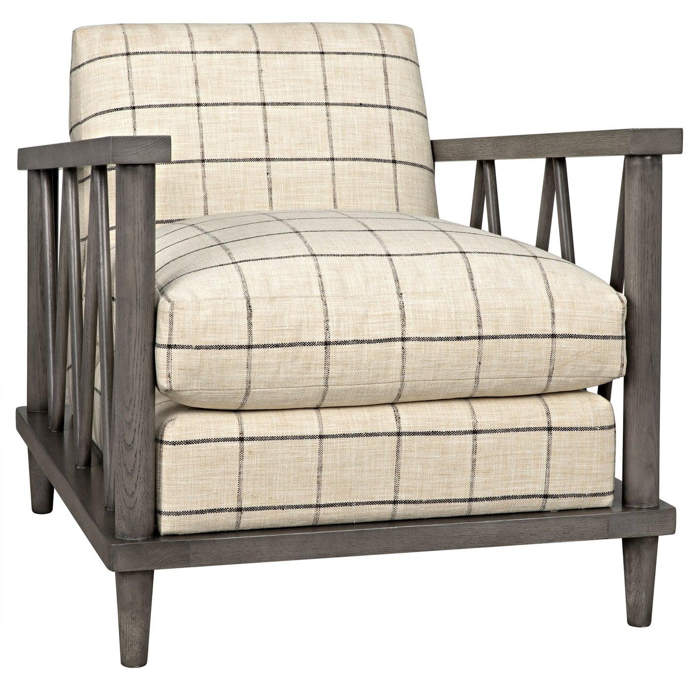 Bridge Chair, Oak Frame-CFC Furniture-Blue Hand Home