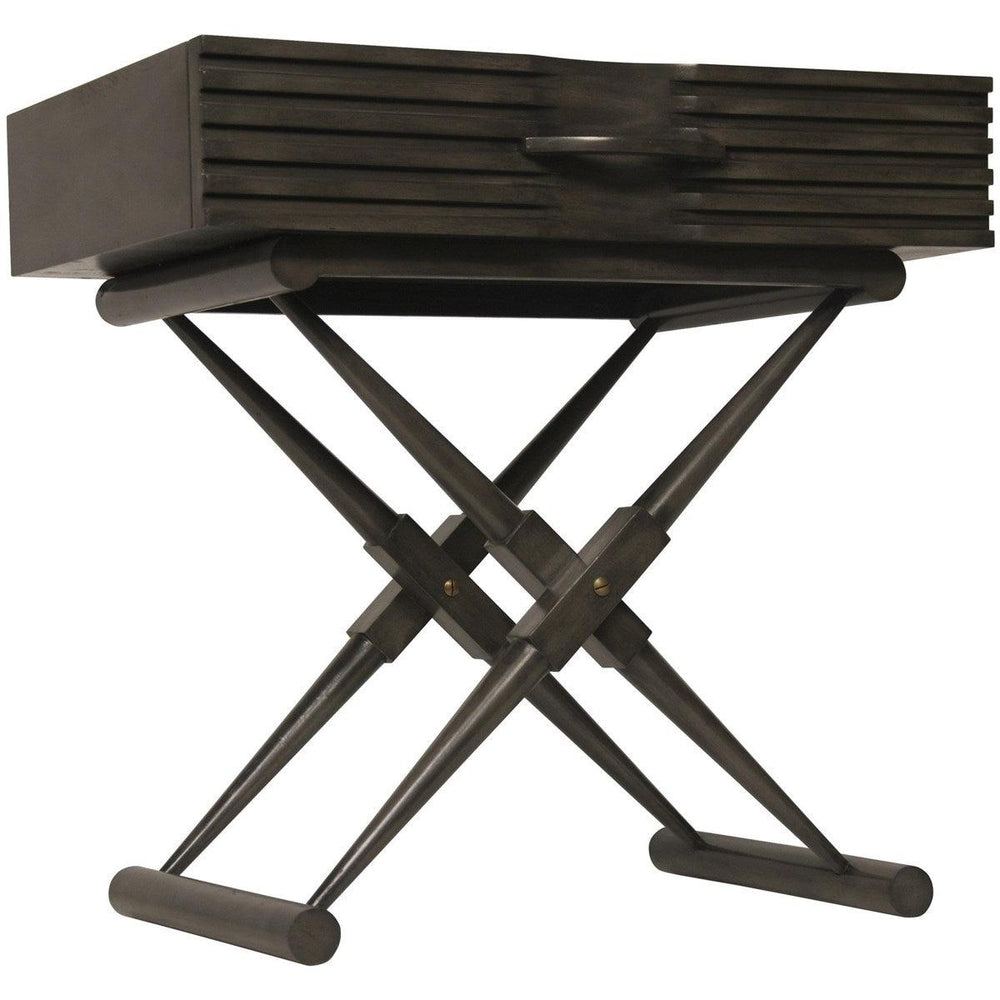 Noir Furniture Zanta Side Table, Pale-Noir Furniture-Blue Hand Home