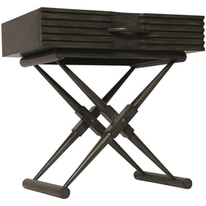 Noir Furniture Zanta Side Table, Pale-Noir Furniture-Blue Hand Home
