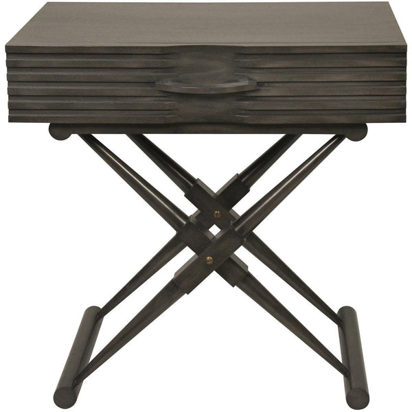 Noir Furniture Zanta Side Table, Pale-Noir Furniture-Blue Hand Home